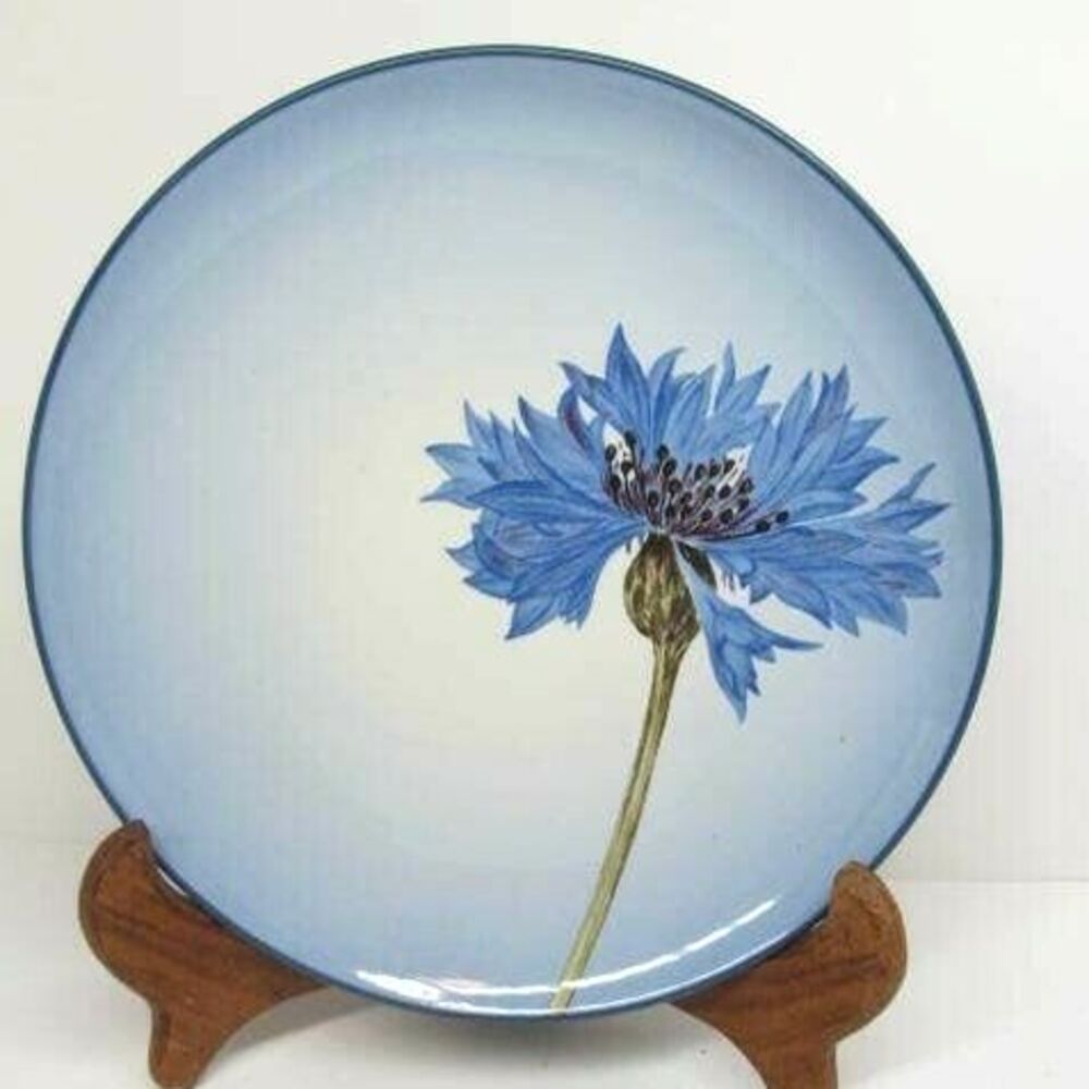 Noritake Colorwave Blue Cornflower 8 3/8" Accent Salad Plate Condition New